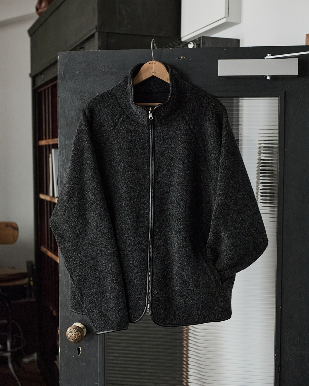 Schuray.｜Dutch Army Wool Pile Boa Jacket