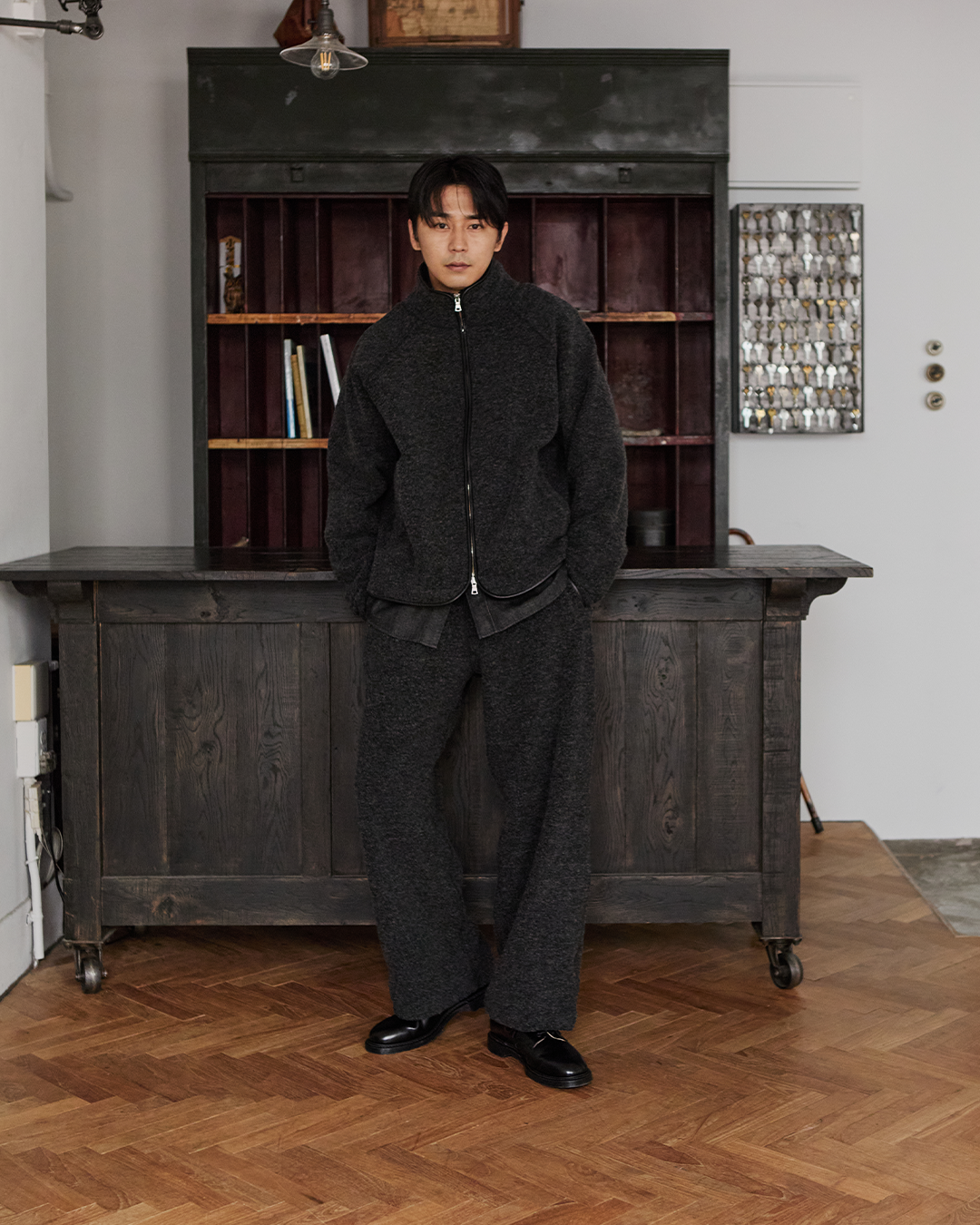 Schuray.｜Dutch Army Wool Pile Boa Pants