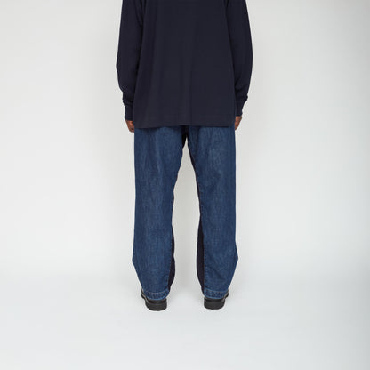 UNTRACE｜_145 DENIM PANTS MIX (DARK NAVY)