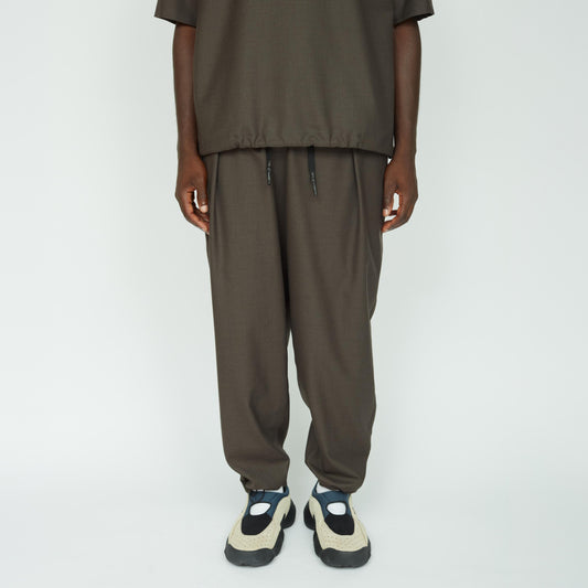 UNTRACE｜_154 TPO TAPERED PANTS (CHARCOAL)
