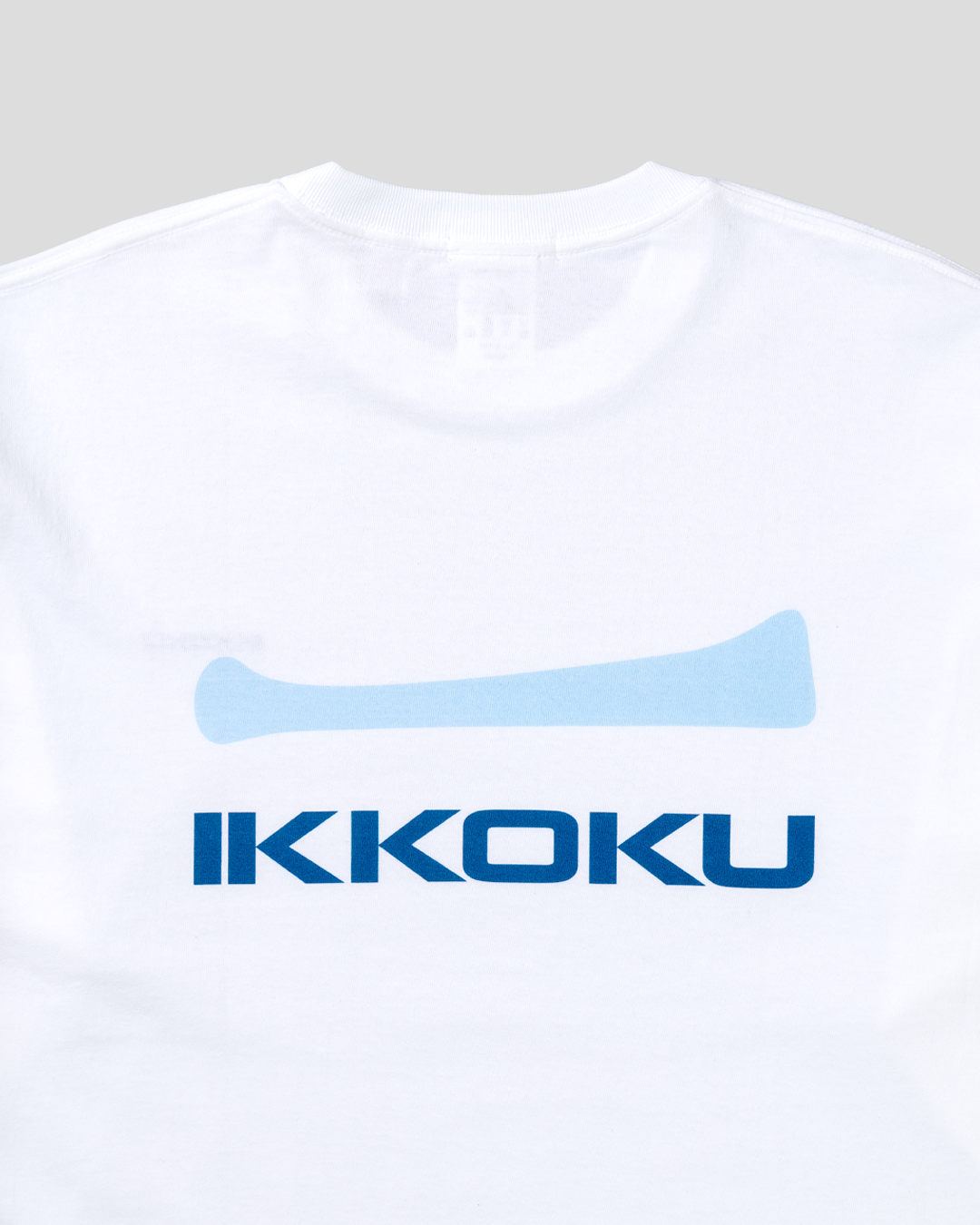 【3.8 Sun. IN STOCK】IKKOKU｜Embroidery Logo L/S Tee (WHITE)
