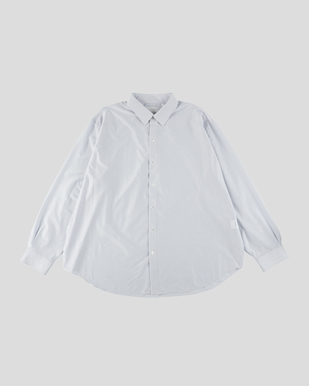 KANEMASA PHIL.｜46G Stripe Atmosphere Shirt (WHITE BLUE)