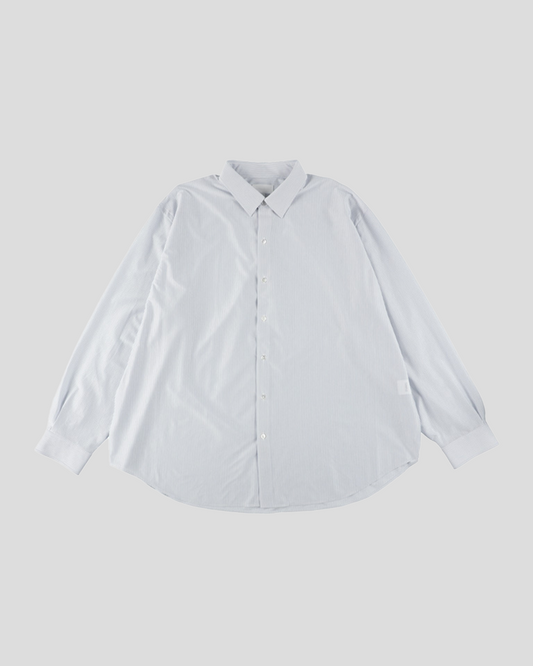KANEMASA PHIL.｜46G Stripe Atmosphere Shirt (WHITE BLUE)