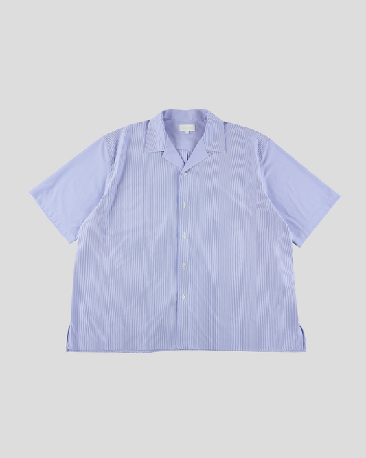 KANEMASA PHIL.｜46G Stripe Ether Shirt (BLUE)