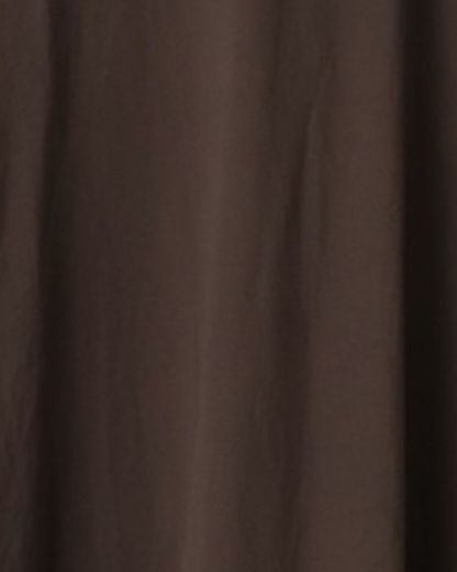 KANEMASA PHIL.｜36G Nylon Balise SS Shirt （BROWN DYE）