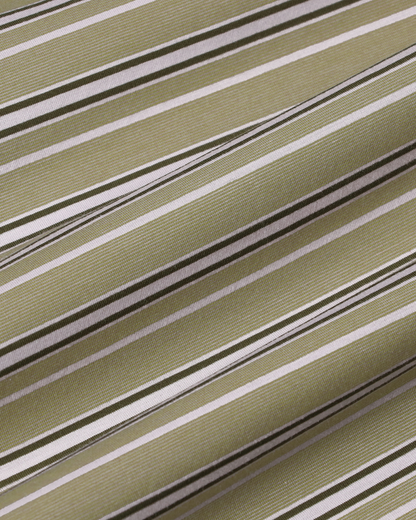 KANEMASA PHIL.｜46G Stripe Ether Shirt (PURPLE BLACK)