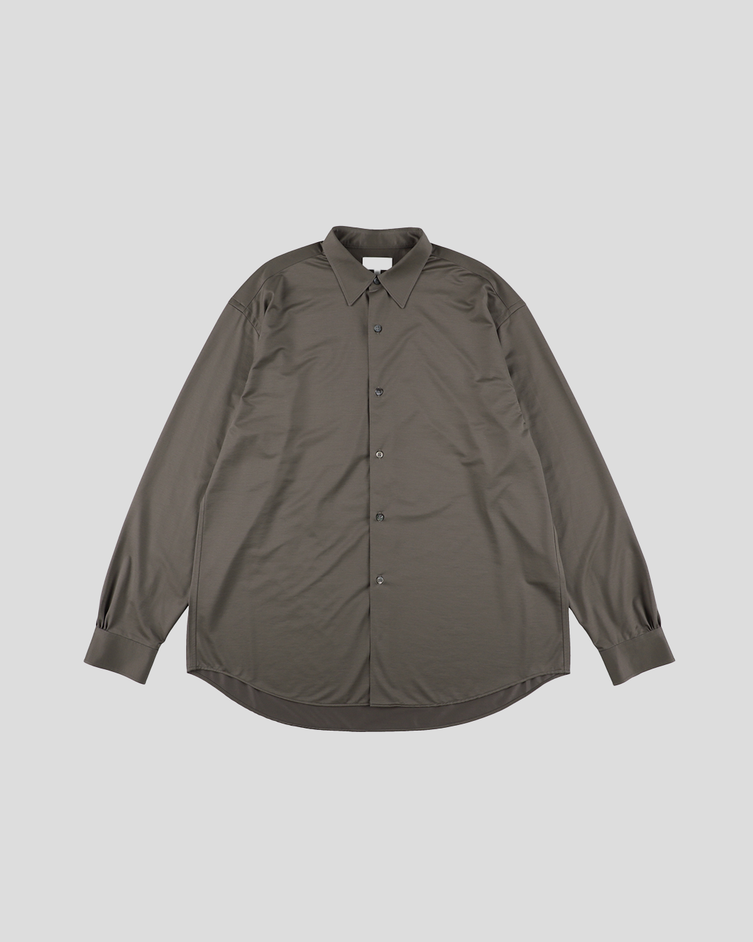 KANEMASA PHIL.｜46G Atmosphere Shirt (CHARCOAL) – IKKOKU SHOP