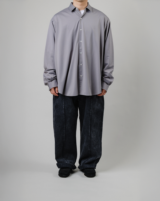 KANEMASA PHIL.｜46G Atmosphere Shirt (GREY)