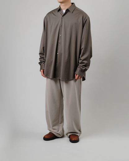 KANEMASA PHIL.｜28G Cupro Easy Pants (BEIGE)