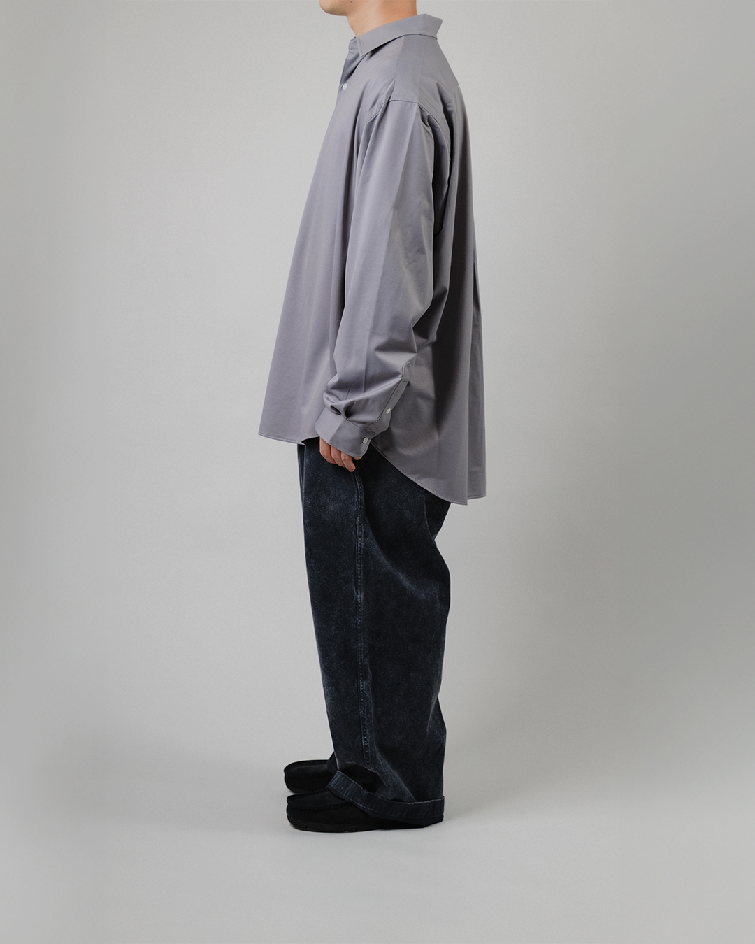 【Last 1】KANEMASA PHIL.｜46G Atmosphere Shirt (GREY)