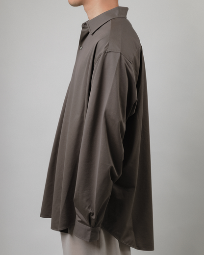 KANEMASA PHIL.｜46G Atmosphere Shirt (CHARCOAL)