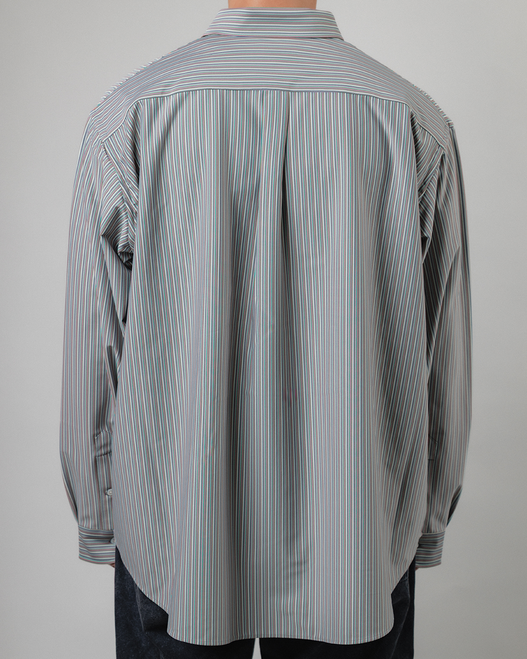 KANEMASA PHIL.｜46G Stripe Atmosphere Shirt (RAINBOW)