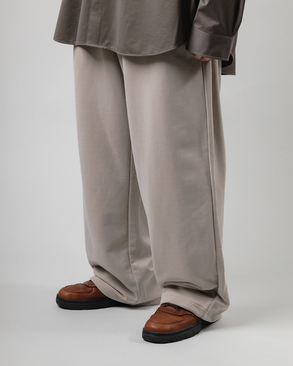 KANEMASA PHIL.｜28G Cupro Easy Pants (BEIGE)