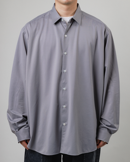 【Last 1】KANEMASA PHIL.｜46G Atmosphere Shirt (GREY)