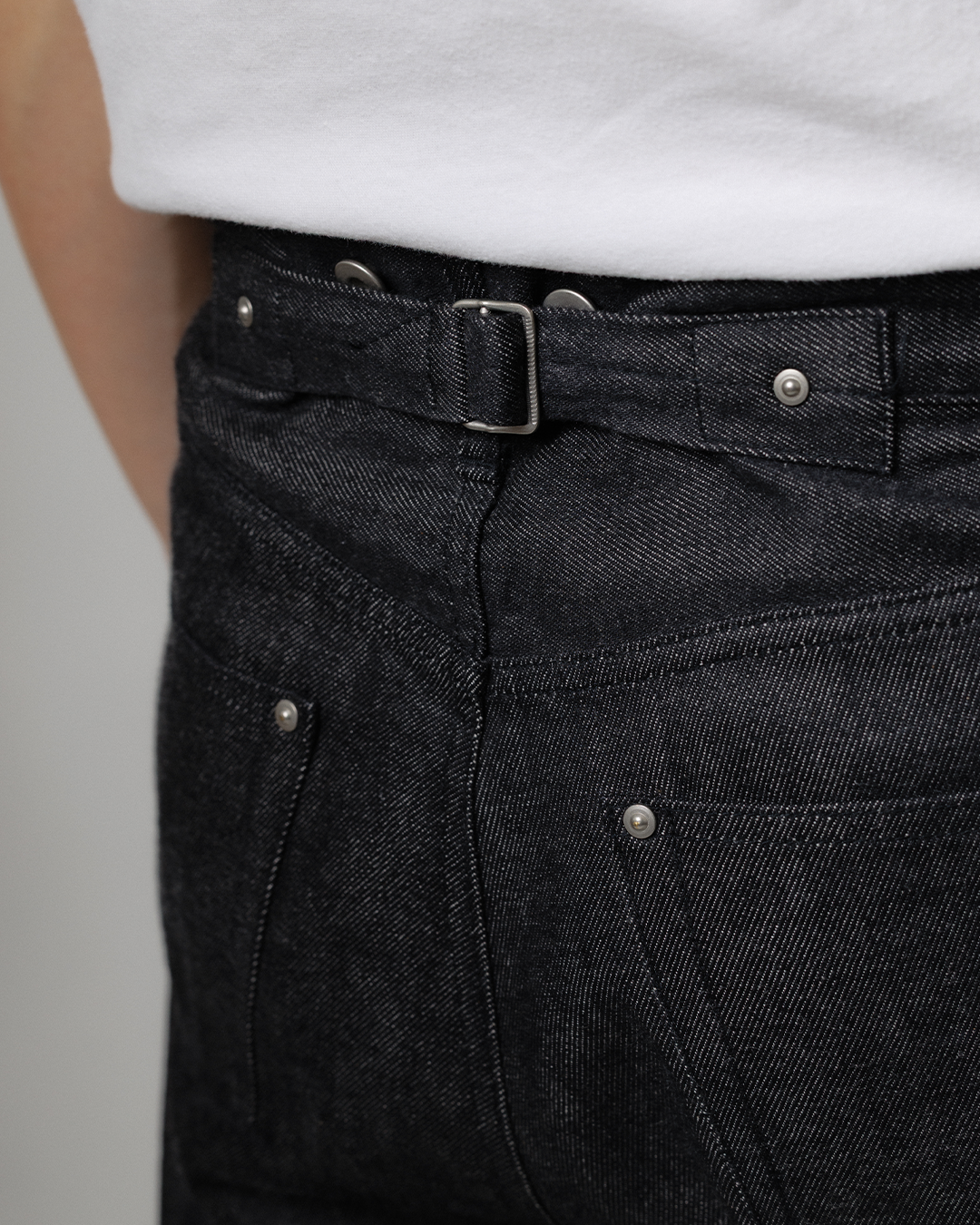 【Last 1】Schuray.｜1922 Model Black Denim Pants (BLACK)