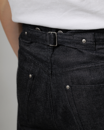 【Last 1】Schuray.｜1922 Model Black Denim Pants (BLACK)