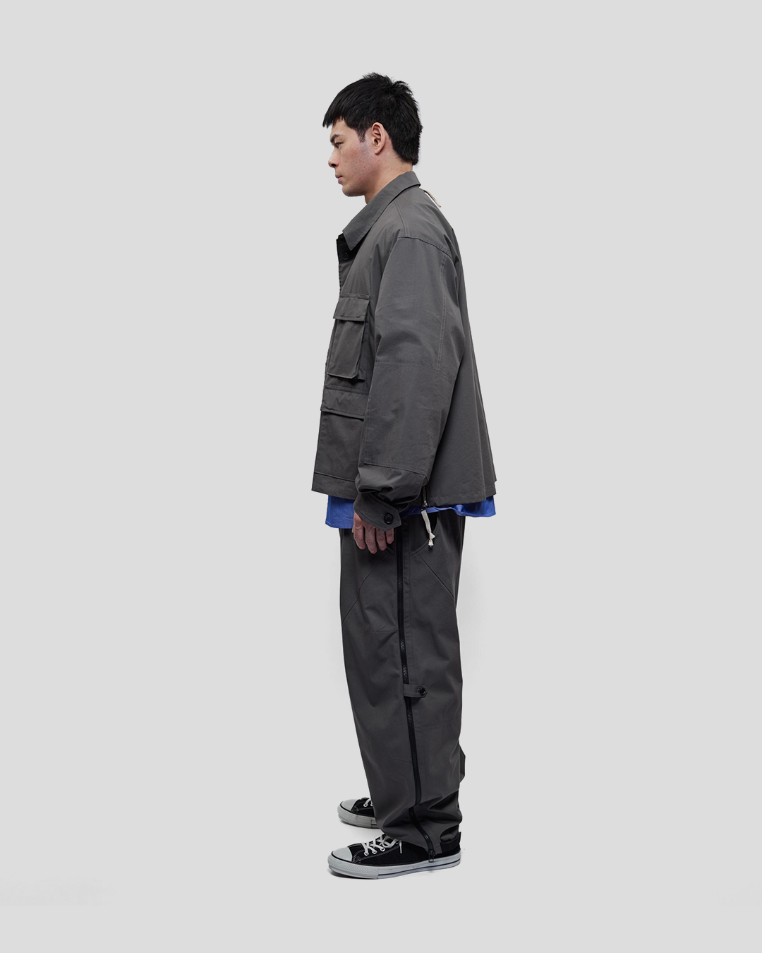 UNTRACE｜_310 Fatigue Jacket (MEDIUM GRAY)