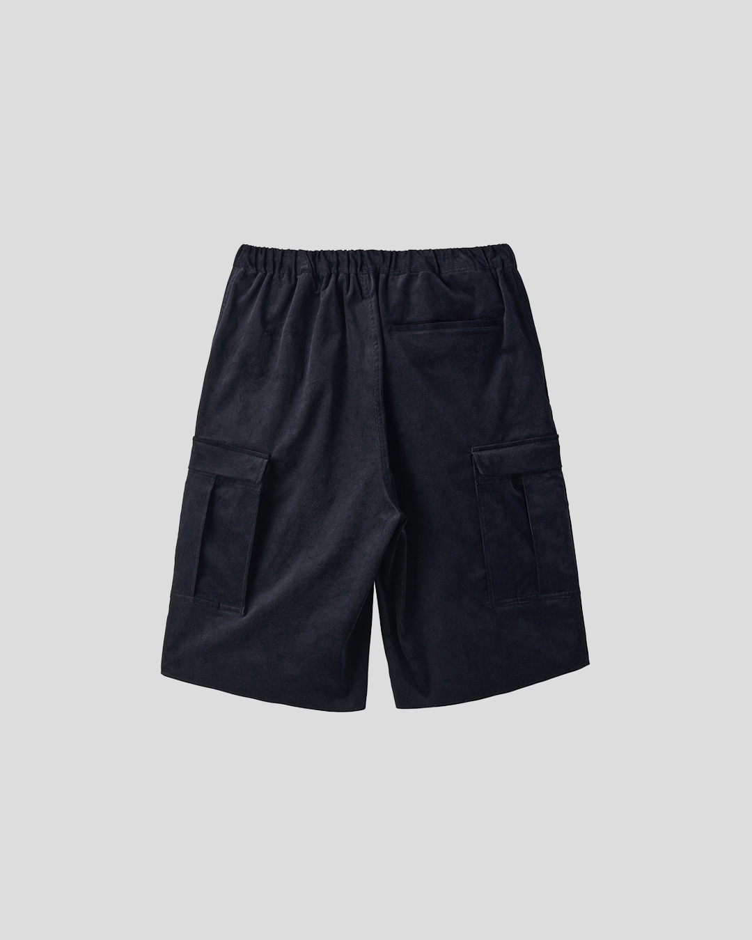 UNTRACE｜_302 Cropped Cargo Pants (DARK NAVY)