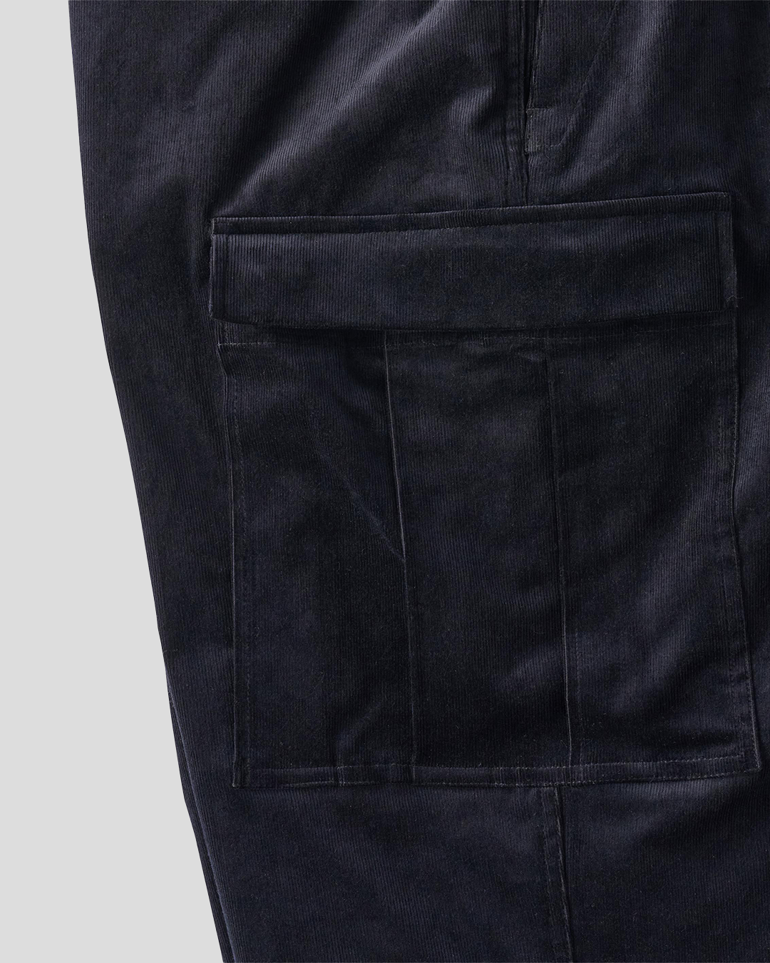 UNTRACE｜_302 Cropped Cargo Pants (DARK NAVY)