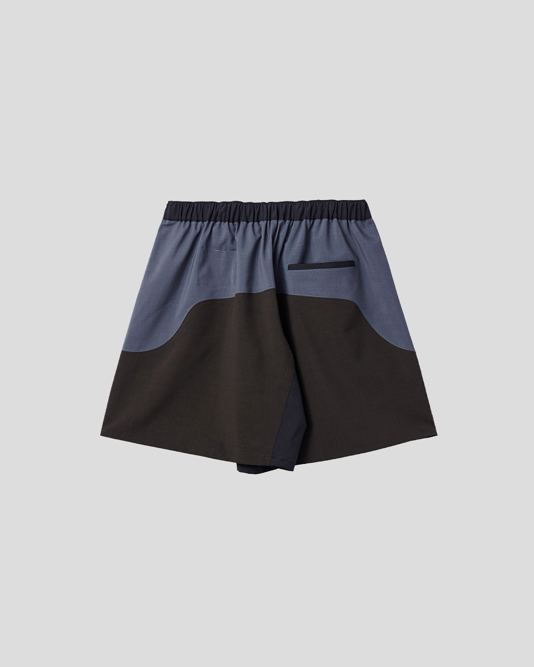 UNTRACE｜_271 LEISURE SHORTS (BROWN MULTI)