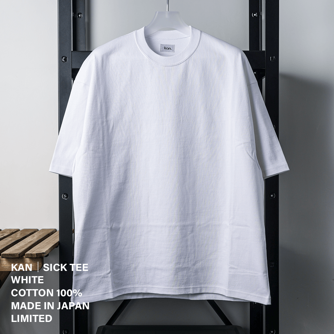 KAN｜SICK TEE (WHITE) - IKKOKU SHOP